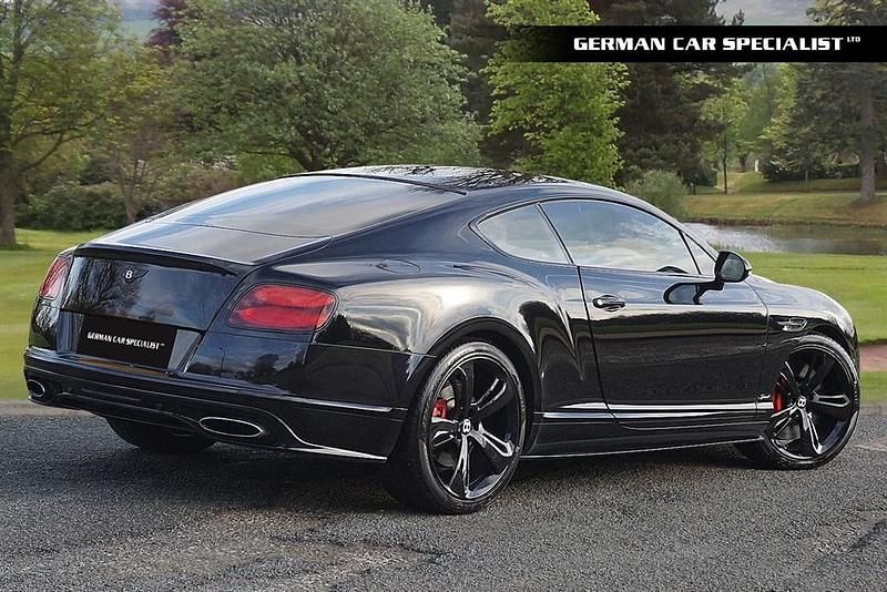 Used Bentley Continental GT 635 HP (467 kW) 2017 Onyx black Coupe