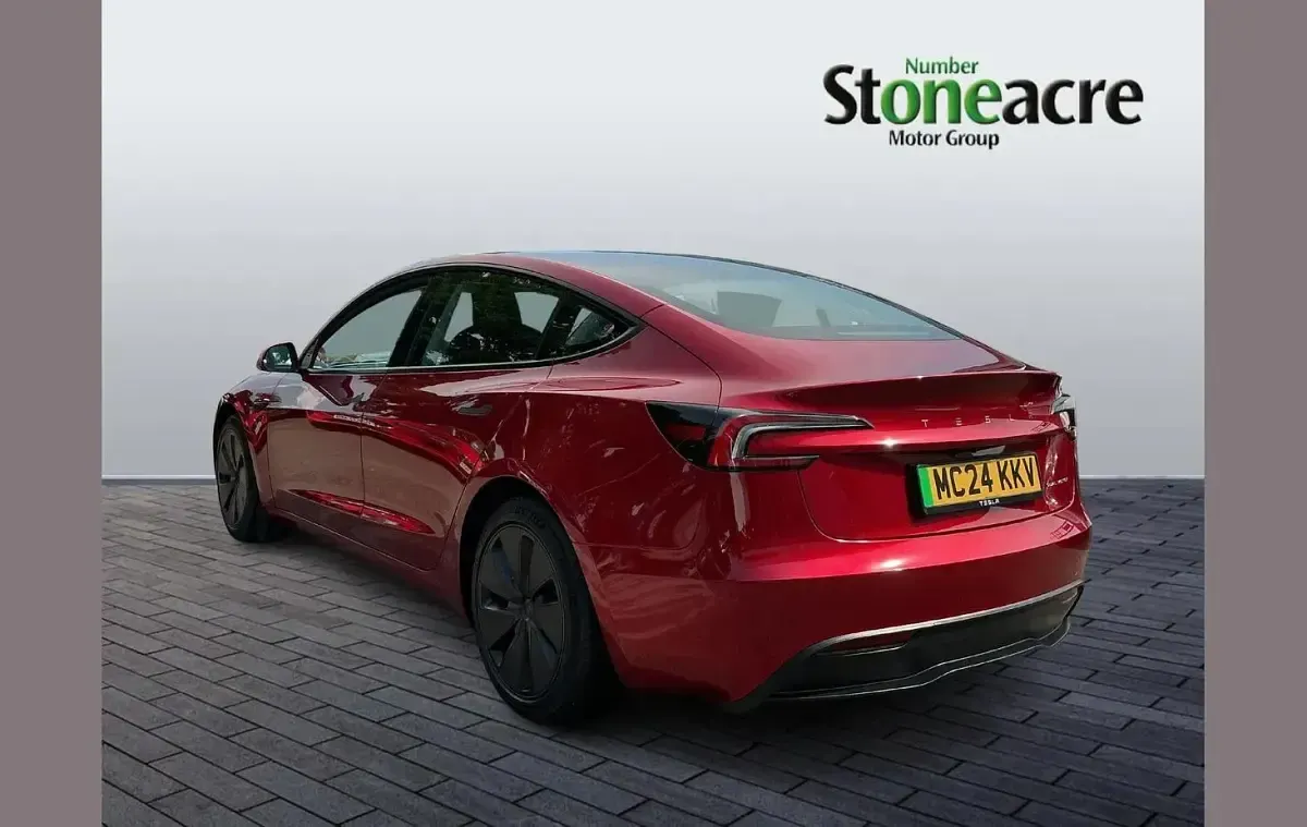 Used Tesla Model 3 Long Range AWD 366 kW (498 HP) 2024 Red Sedan
