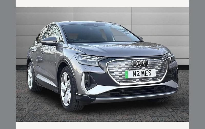 Grey Used 2023 Audi Q4 Sportback e-tron S-Line SUV | £30,950 (Good price) - Image 1/4