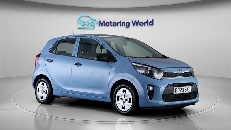 Used Kia Picanto 2020 Blue Hatchback