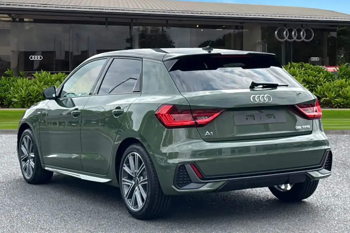 New Audi A1 Sportback S-Line 150 HP (110 kW) 2026 Green Hatchback