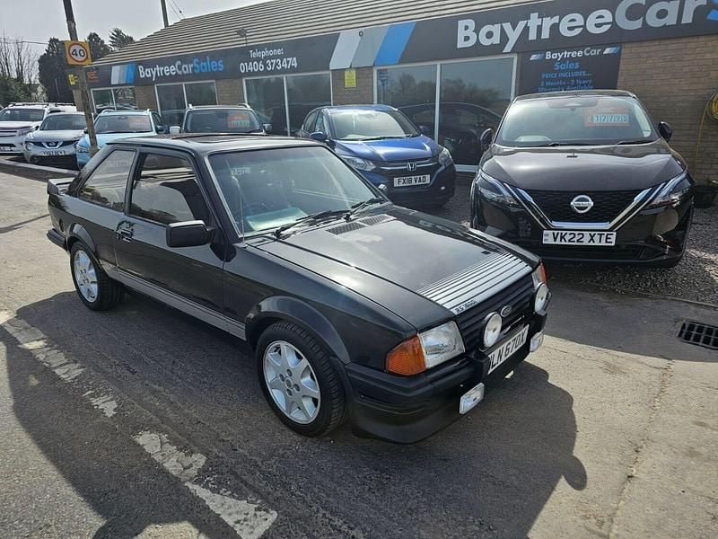 Used Ford Escort RS 1981 Black Hatchback
