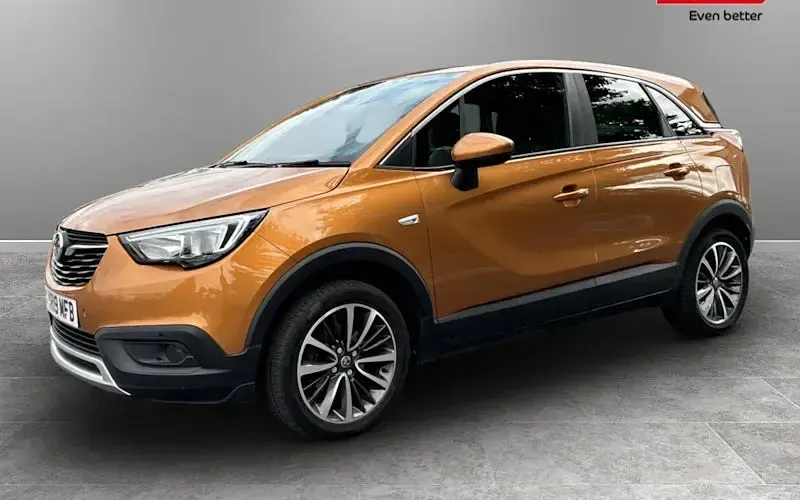 Used Vauxhall Crossland X Elite 110 HP (80 kW) 2019 Orange SUV