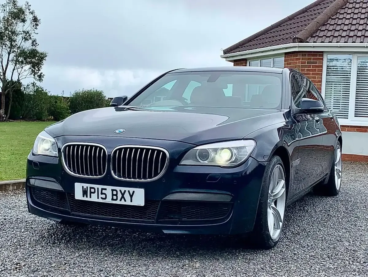 Begagnad BMW 730 Exclusive 2015 Blå Sedan