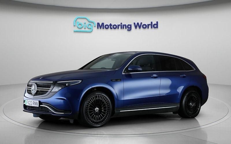 Used Mercedes EQC400 AMG line 300 kW (408 HP) 2023 Blue SUV