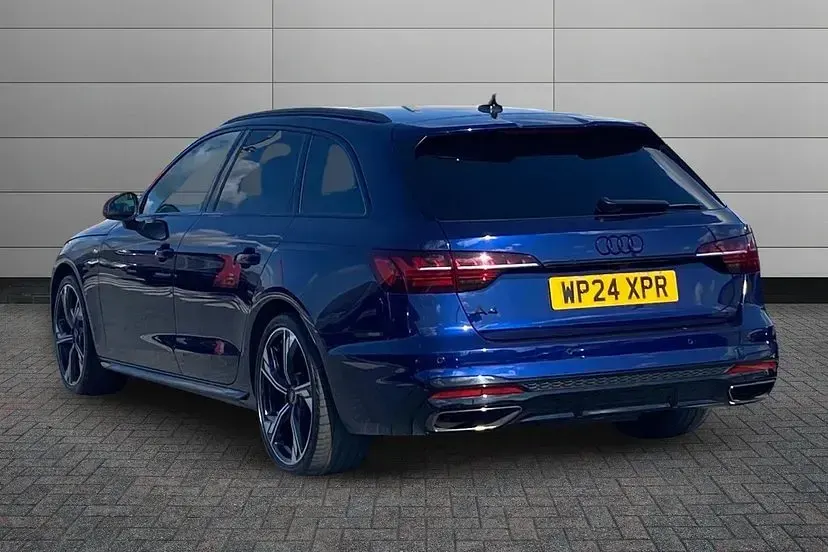 Used Audi A4 Black Edition 201 HP (147 kW) 2024 Navarra blue Estate