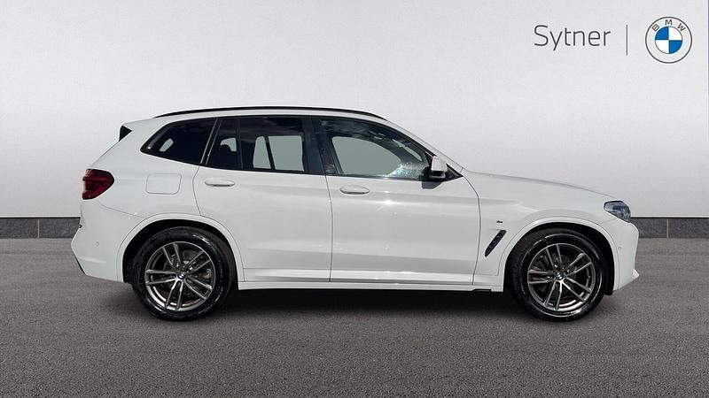 Used BMW X3 M Sport 187 HP (137 kW) 2021 White SUV