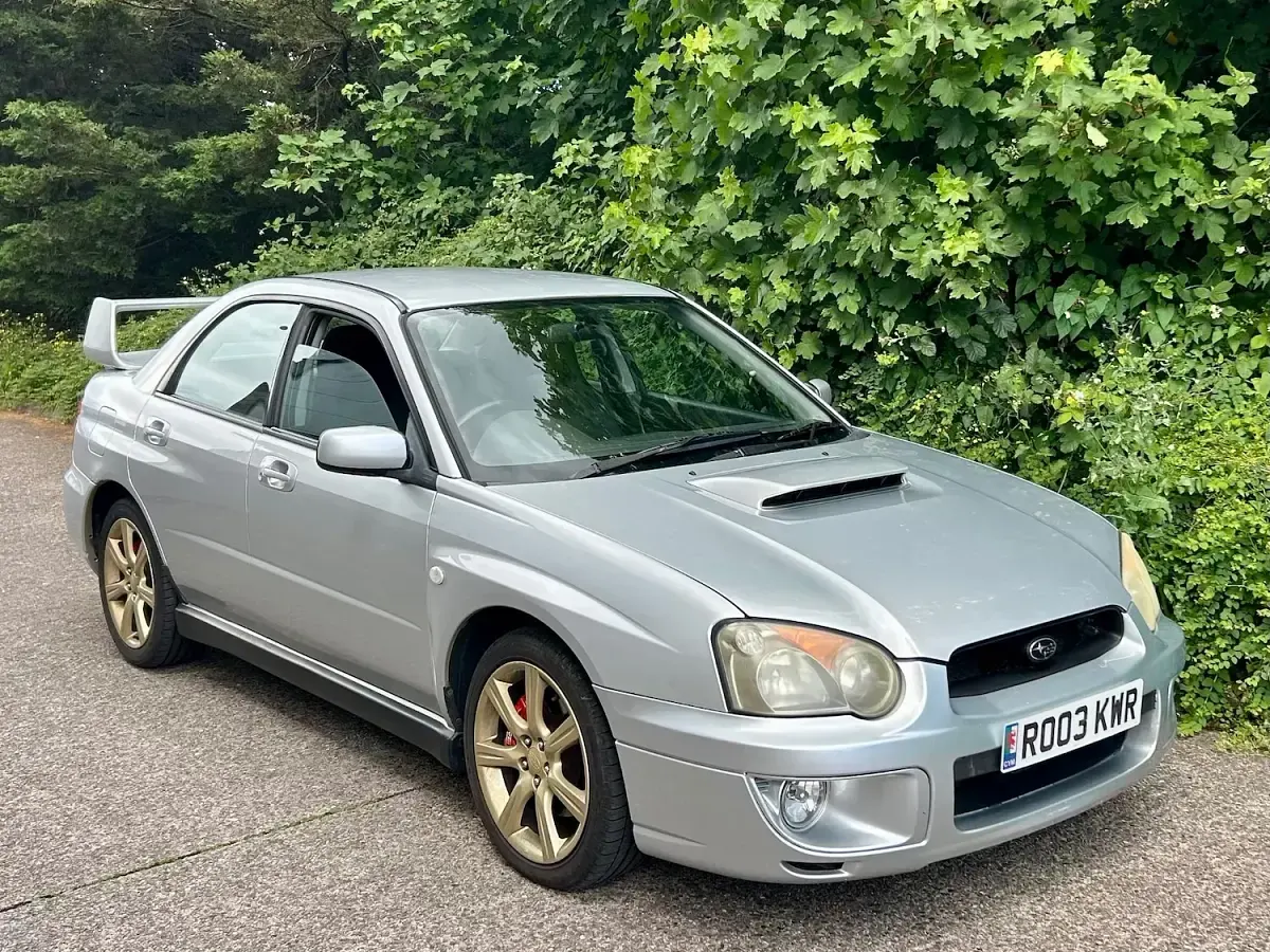 Used Subaru Impreza 2003 Silver Sedan