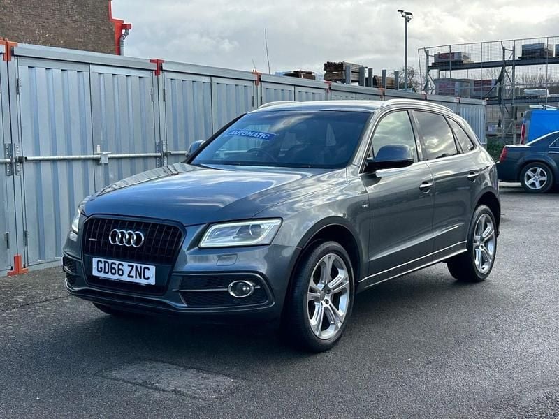 Grey Used 2017 Audi Q5 S-line plus SUV | £17,695 (Good price) - Image 1/3
