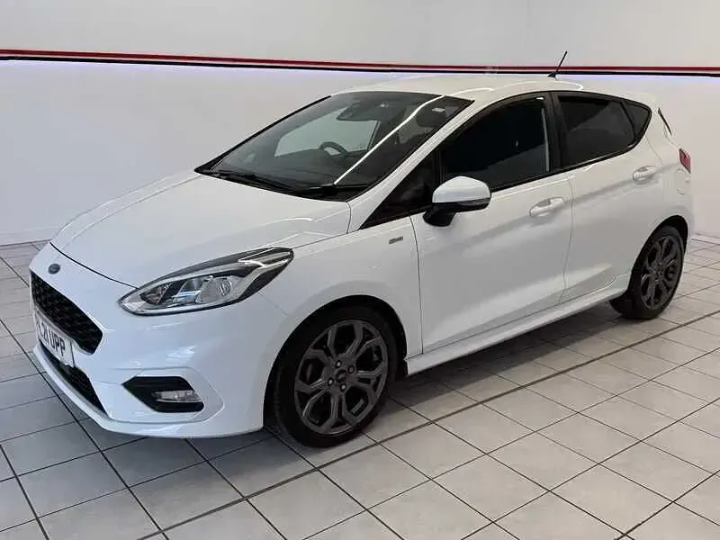 Used Ford Fiesta ST-Line 95 HP (69 kW) 2021 White Hatchback