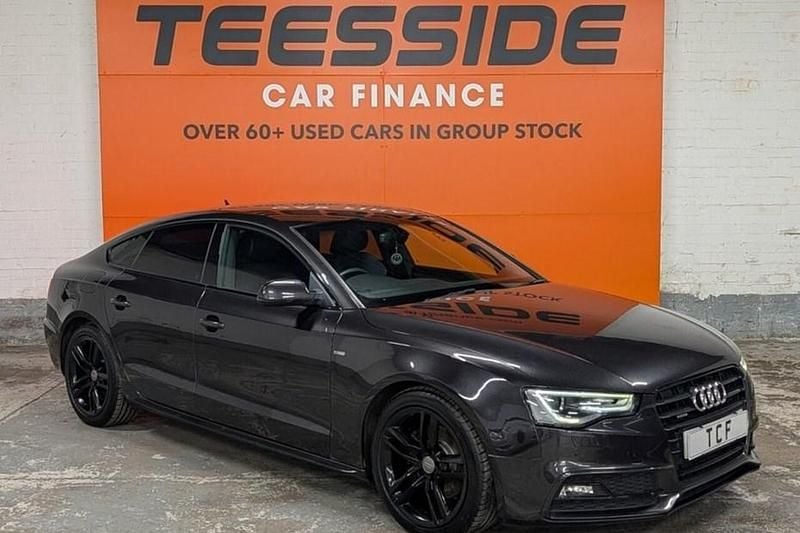 Grey Used 2014 Audi A5 Sportback S-Line Hatchback | £9,995 (Fair price) - Image 1/1