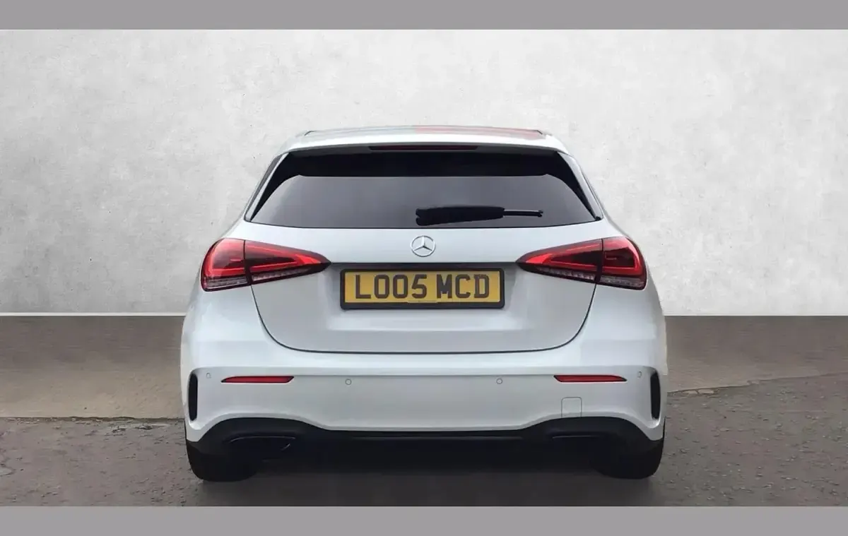 Used Mercedes A200 Exclusive 150 HP (110 kW) 2021 White Hatchback
