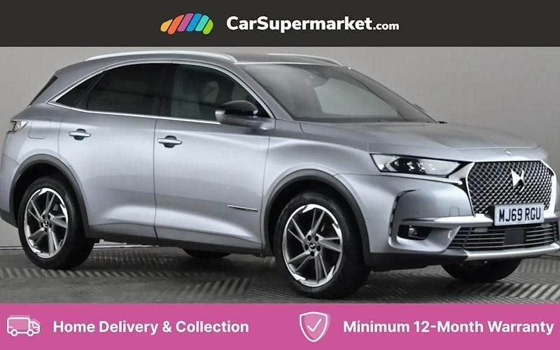 Grey Used 2019 DS Automobiles DS7 Crossback Prestige SUV | £15,497 (Fair price) - Image 1/4