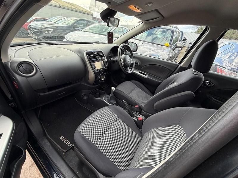 Used Nissan Micra Acenta 2015 Black Hatchback