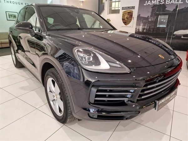 Black Used 2021 Porsche Cayenne Turbo SUV | £51,995 - Image 1/1