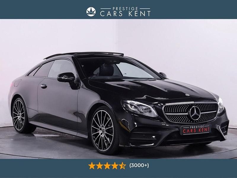 Black Used 2019 Mercedes E350 AMG line Coupe | £26,840 (Expensive) - Image 1/4