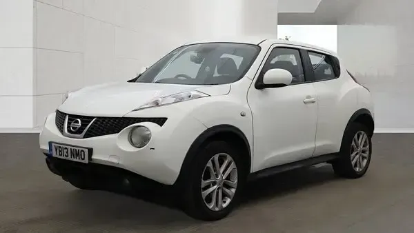Used Nissan Juke Acenta 117 HP (86 kW) 2013 White SUV