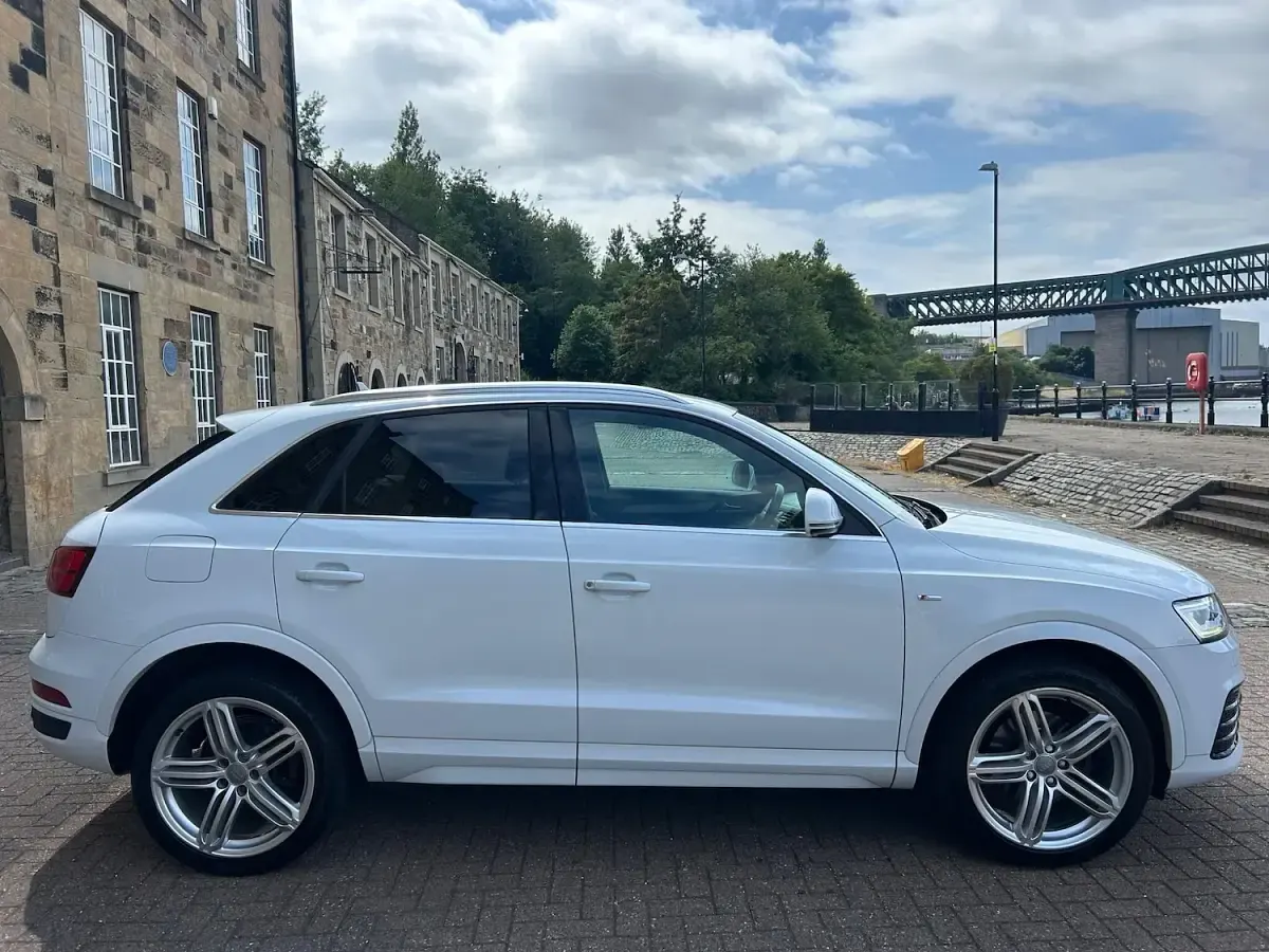 Used Audi Q3 S-line plus 150 HP (110 kW) 2016 White SUV
