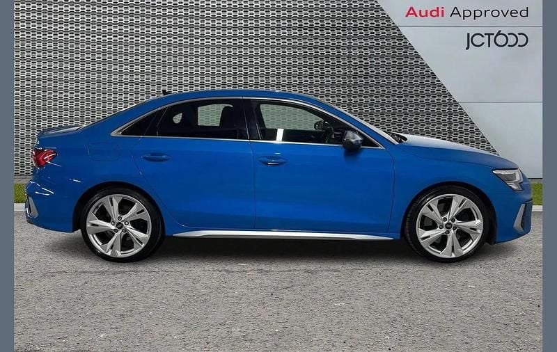 Used Audi S3 Comfort 306 HP (225 kW) 2022 Blue Sedan