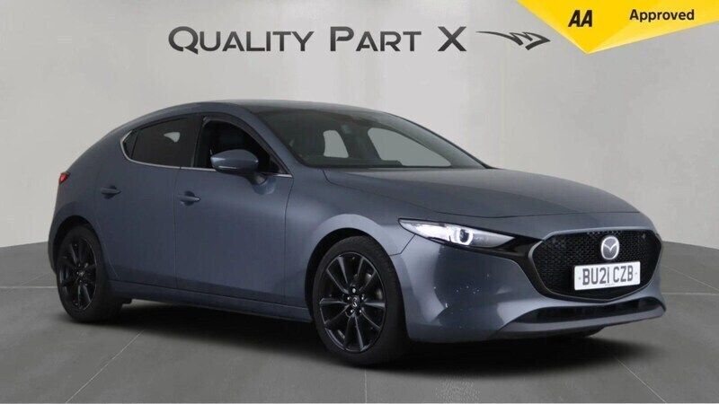Grey Used 2021 Mazda 3 Inclusive Hatchback | £14,979 (Fair price) - Image 1/4