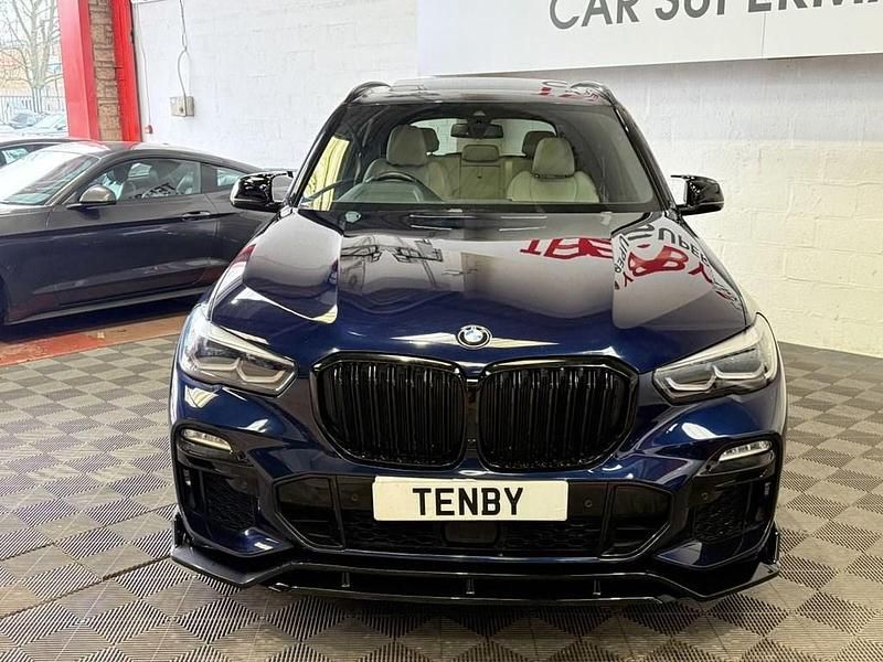 Used BMW X5 M Sport 265 HP (194 kW) 2019 Blue SUV