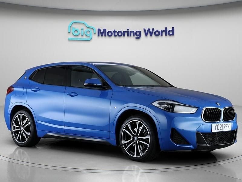 Blue Used 2021 BMW X2 M Sport SUV | £17,000 (Fair price) - Image 1/4
