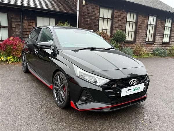 Black Used 2022 Hyundai i20 Hatchback | £18,196 (Good price) - Image 1/4