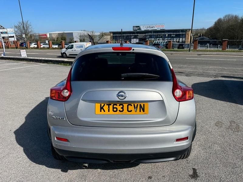 Used Nissan Juke N-TEC 2014 Silver SUV