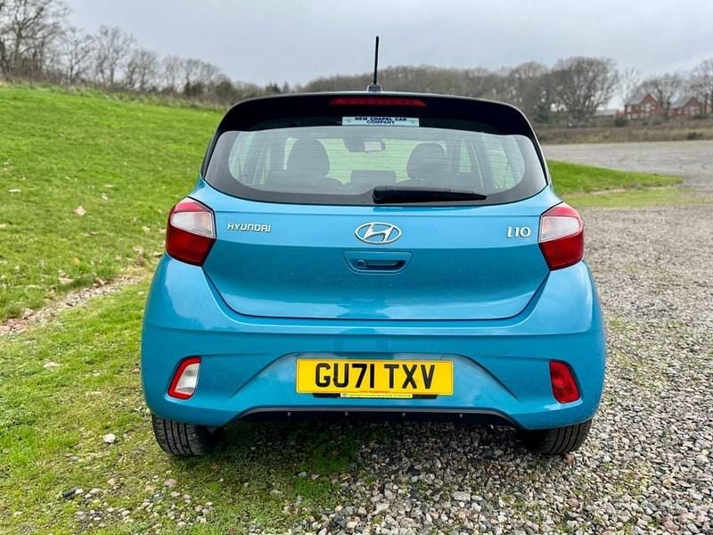 Used Hyundai i10 SE 84 HP (61 kW) 2022 Turquoise Hatchback