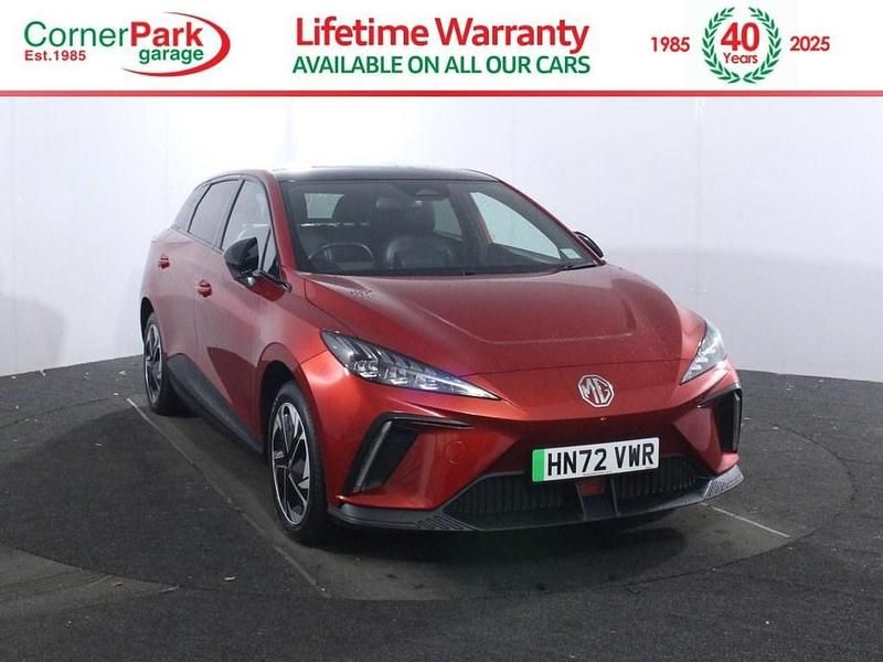 Used MG MG4 EV Trophy 63 kW (87 HP) 2022 Red Hatchback