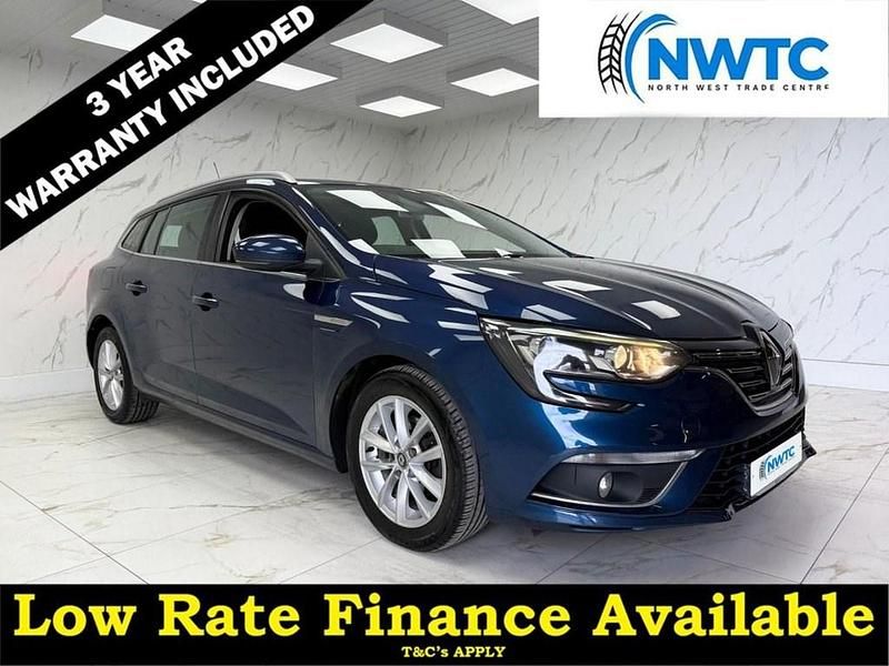 Blue Used 2018 Renault Mégane GrandTour Dynamique Estate | £5,895 (Good price) - Image 1/4