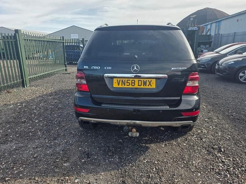 Used Mercedes ML280 2008 Black SUV