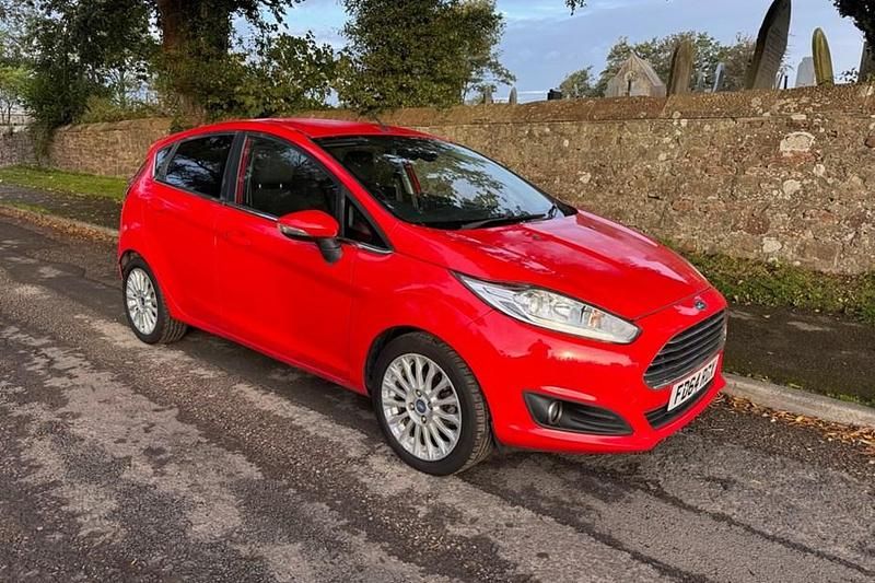 Red Used 2014 Ford Fiesta Titanium Hatchback | £2,695 (Fair price) - Image 1/1