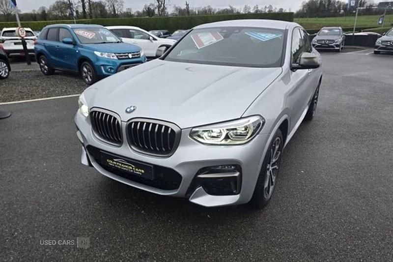 Used BMW X4 Sport Line 326 HP (239 kW) 2020 Silver SUV