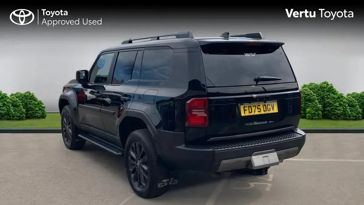 Used Toyota Land Cruiser 205 HP (150 kW) 2025 Astral black (solid paint) Estate