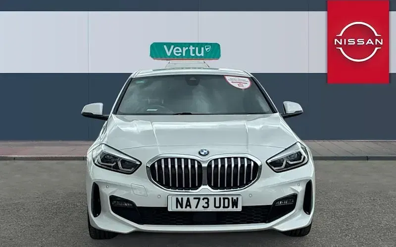 Used BMW 118 M Sport 136 HP (100 kW) 2023 White Hatchback