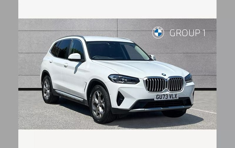 White Used 2023 BMW X3 xLine SUV | £37,395 (Fair price) - Image 1/4