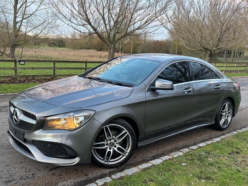 Used Mercedes CLA180 AMG line 122 HP (89 kW) 2018 Grey Sedan