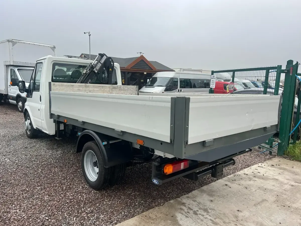 Used Ford Transit 75 HP (55 kW) 2001 White Pickup