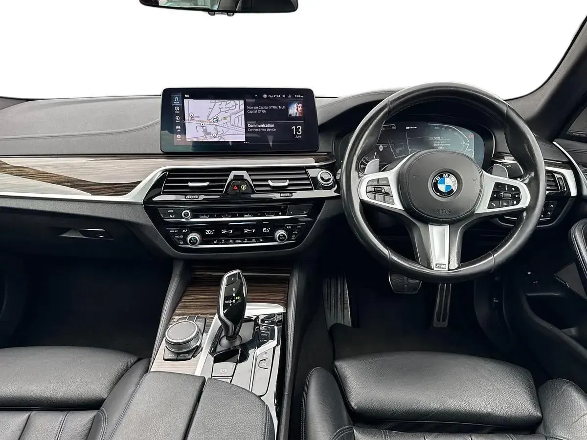 Used BMW 530e M Sport 288 HP (211 kW) 2020 Blue Sedan
