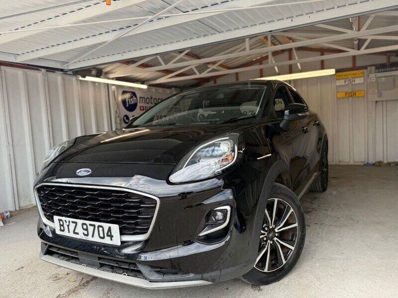 Black Used 2023 Ford Puma Titanium SUV | £15,690 (Super price) - Image 1/4