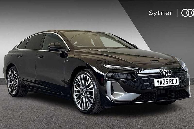 Black New 2025 Audi A6 e-tron S-Line Sedan | £62,000 - Image 1/4