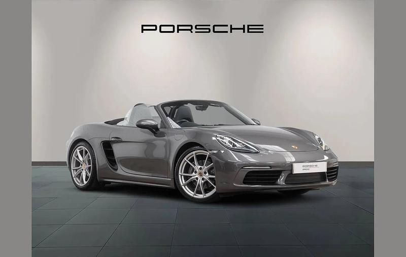 Used Porsche Boxster 296 HP (217 kW) 2017 Grey Cabriolet