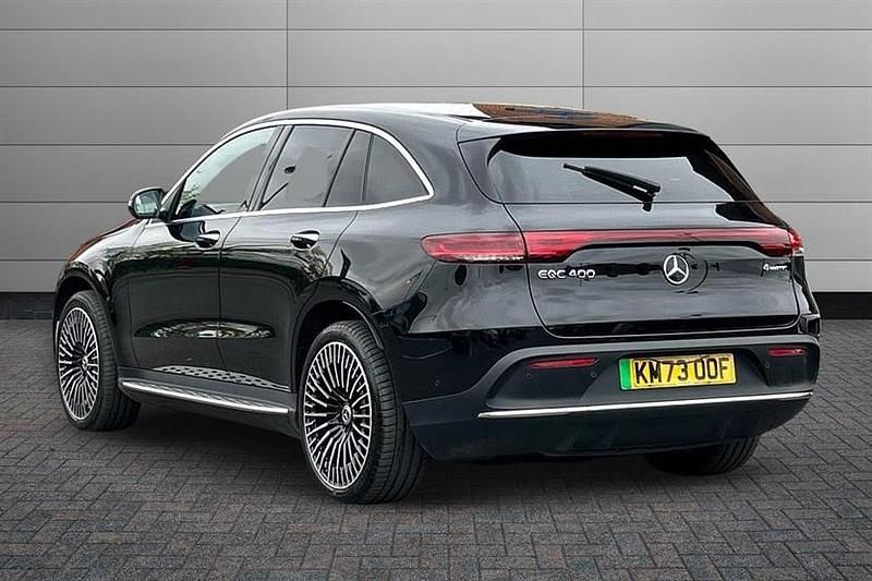 Used Mercedes EQC400 AMG Line Premium 300 kW (408 HP) 2023 Black SUV