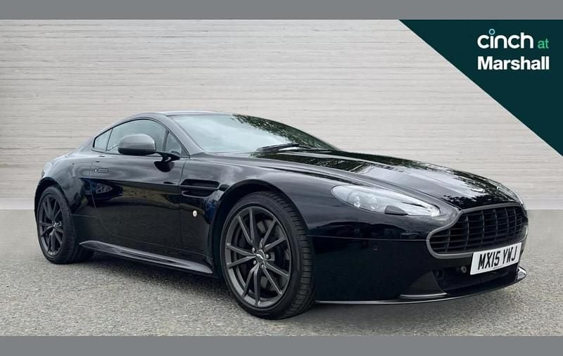 Black Used 2015 Aston Martin Vantage Coupe | £44,980 (Super price) - Image 1/4