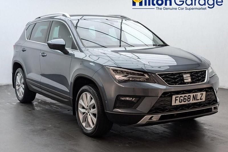Grey Used 2018 Seat Ateca SE SUV | £10,450 (Fair price) - Image 1/1
