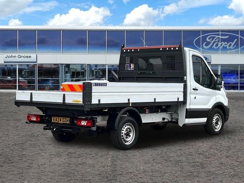 Used Ford Transit 130 HP (95 kW) 2024 White Cabriolet