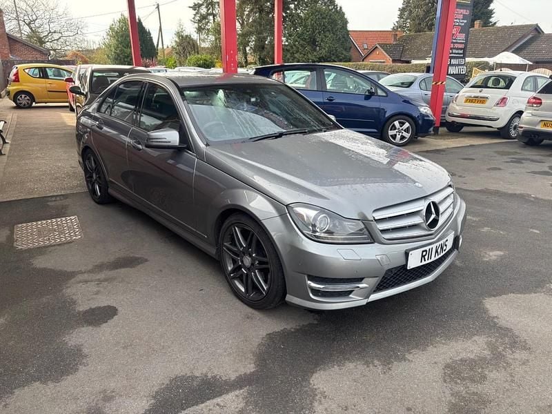 Used Mercedes C220 AMG 2013 Silver Sedan