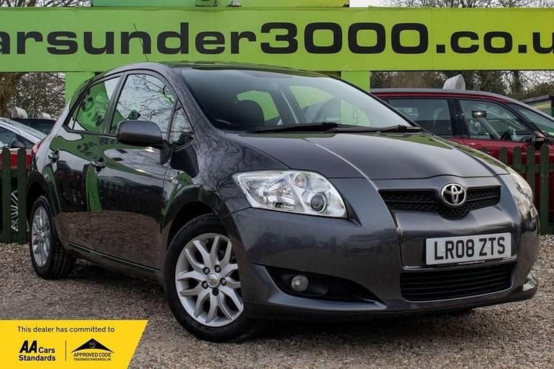 Used Toyota Auris T3 124 HP (91 kW) 2008 Grey Hatchback