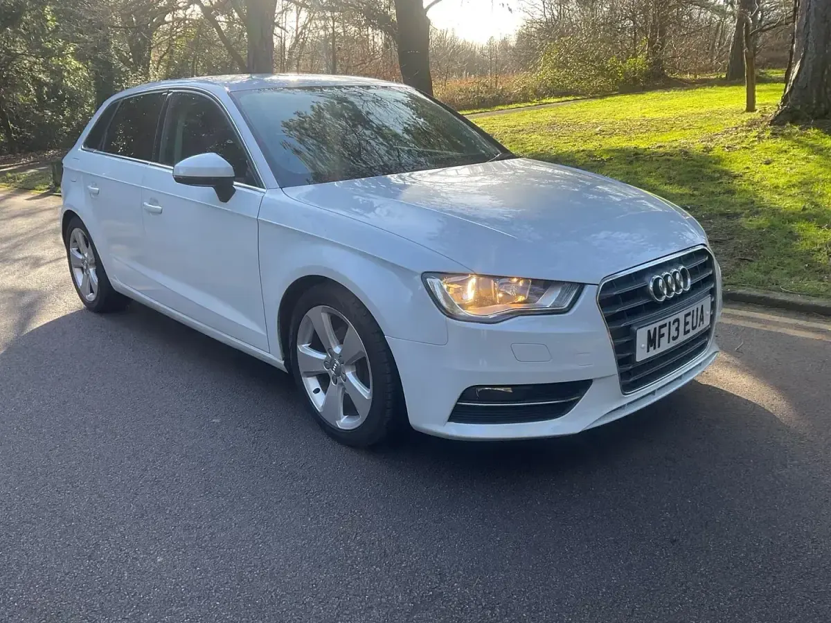 Used Audi A3 Sport 2013 White Hatchback